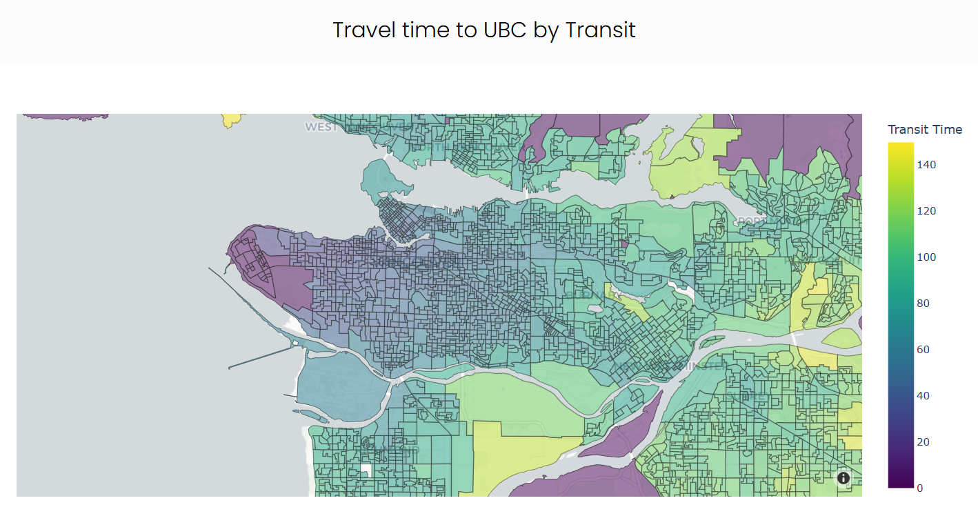 A map of Victoria, BC showing locations of bike crashes in bright red bubbles. The cursor is hovering over Caledonia Ave and Cook St, and the label shows there were 3 bike crashes.